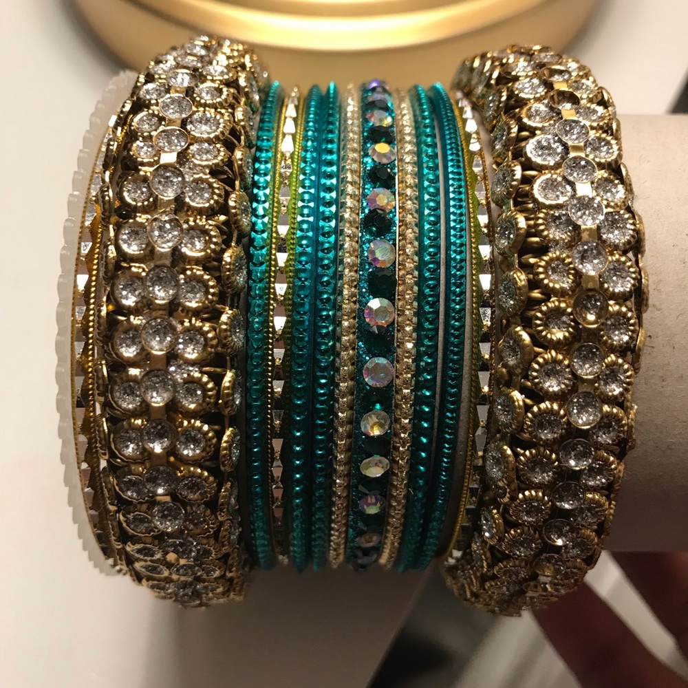 Cute bangle bracelets.
